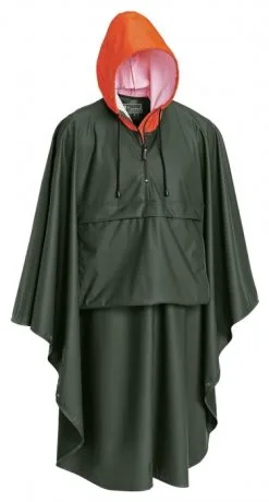 Pinewood Poncho Gustav Grön/Orange