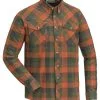 Pinewood Skjorta Lumbo -Vinterfiske Försäljningsbutik 9525 540 shirt lumbo terracotta green