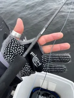 Fish Monkey Bauers Grandma Two Finger Wool Glove -Vinterfiske Försäljningsbutik FM325 LXLr 3