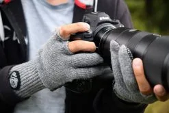 Fish Monkey Bauers Grandma Two Finger Wool Glove -Vinterfiske Försäljningsbutik FM325 LXLr 4