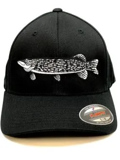 PIKE LOGO FLEXFIT BLACK