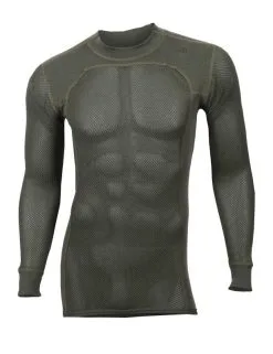 Aclima Woolnet Shirt Crew Neck -Vinterfiske Försäljningsbutik WEB Image WoolNet crewneck M s Olive Night L 101630 60 2119320845