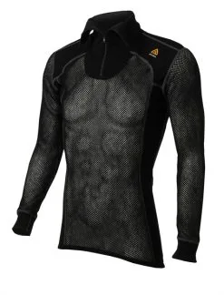 Aclima WoolNet Polo Shirt With Zip, Man