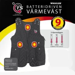WIGGLER BATTERIDRIVEN VÄRMEVÄST